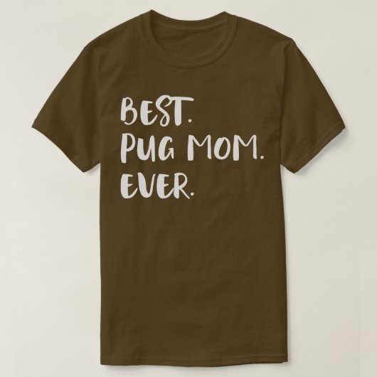 Pug T-shirt (Design voorkant)