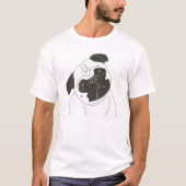 Pug T-shirt (Voorkant)