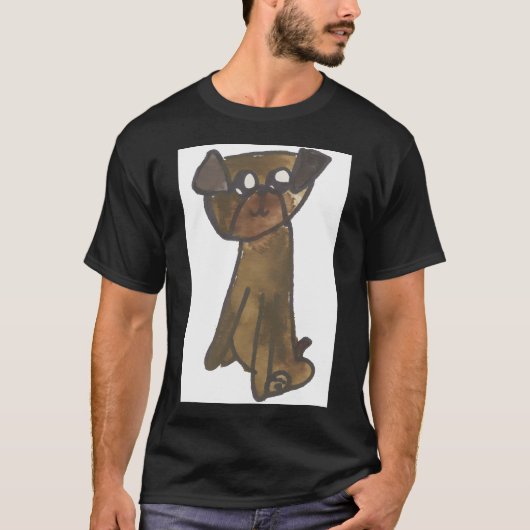 pug t-shirt (Voorkant)
