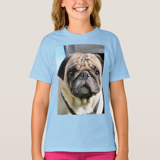 Pug T-shirt (Voorkant)