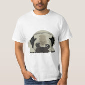 Pug T-shirt (Voorkant)