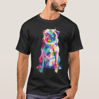 Pug T-shirt Hond Moeder Hond Vader Cadeau Waterver