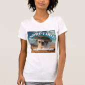 Pug T-shirt Snuit Eerst, Stel Later Vragen (Voorkant)