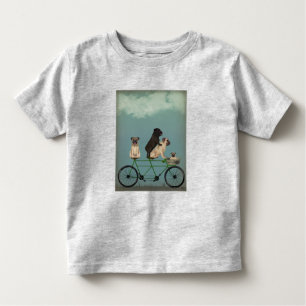 Pug Tandem Kinder Shirts