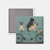 Pug Tandem Magneet (Voorkant / Achterkant)