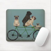 Pug Tandem Muismat (Met muis)