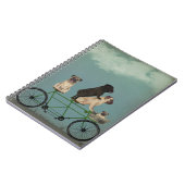 Pug Tandem Notitieboek (Linkerzijde)