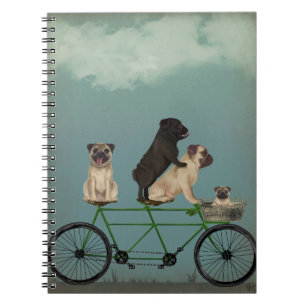 Pug Tandem Notitieboek