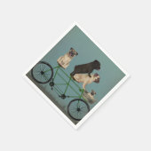 Pug Tandem Servet (Hoek)