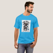 Pug-Tastic cool papa t-shirt (Voorkant volledig)