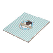 Pug Tegeltje (Zijkant)