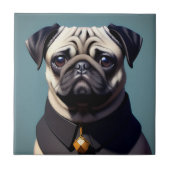 Pug Tegeltje (Voorkant)