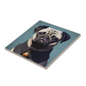Pug Tegeltje (Zijkant)