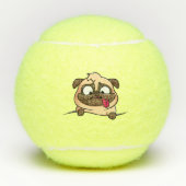 Pug Tennisballen (Voorkant)