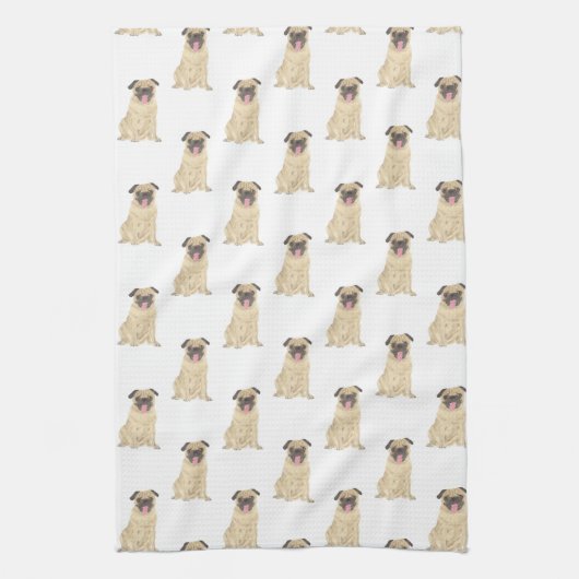 Pug Theedoek (Verticaal)