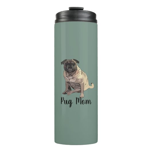Pug Thermosbeker (Voorkant)