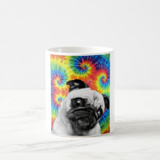 Pug Tie Dye Mok