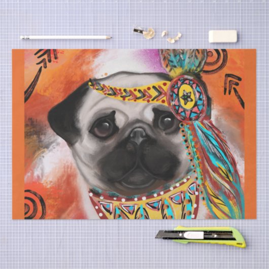 PUG TISSUEPAPIER (Craft)