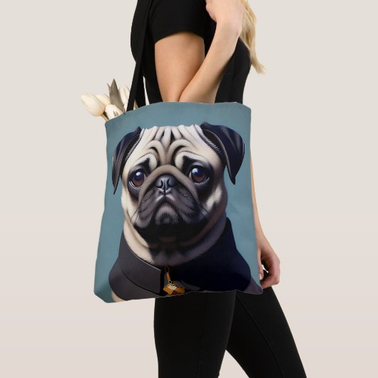 Pug Tote Bag (Dichtbij)