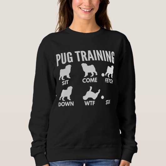 Pug training - Pug Tricks Essential T-Shirt 166 (Voorkant)