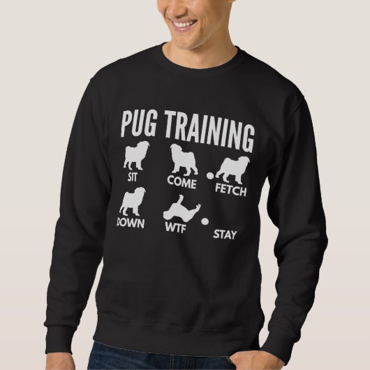 Pug training - Pug Tricks Essential T-Shirt 166 (Voorkant)
