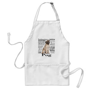 Pug Traits Apron Standaard Schort