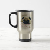 Pug Travel Mug Reisbeker (Links)