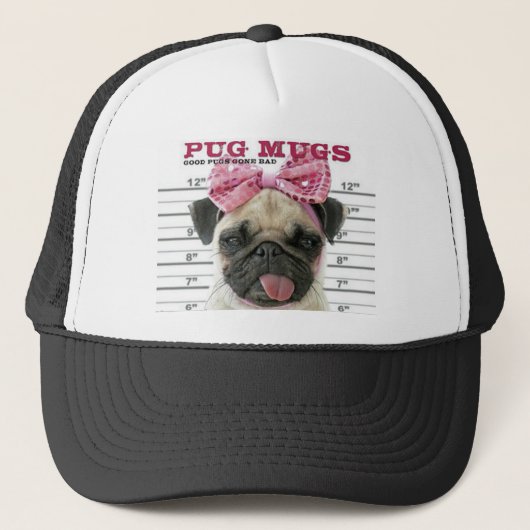 Pug Trucker Pet (Voorkant)