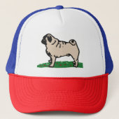 Pug Trucker Pet (Voorkant)