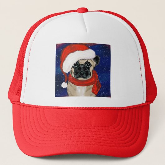 Pug Trucker Pet (Voorkant)