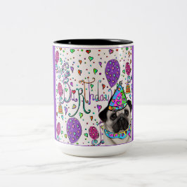 PUG TWEEKLEURIGE KOFFIEMOK