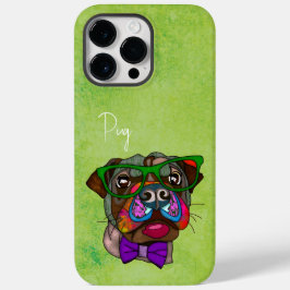 Pug Ugly Face Hoesje-Mate iPhone Case Case