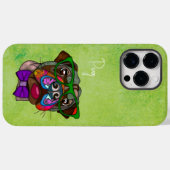 Pug Ugly Face Hoesje-Mate iPhone Case Case (Achterkant (horizontaal))