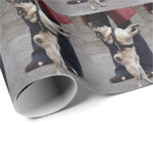 Pug uit controle cadeaupapier (Rol Hoek)