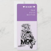 Pug uitnodiging (Voorkant)