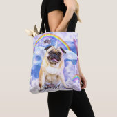 Pug unicorn - Cute pugicorn Tote Bag (Dichtbij)