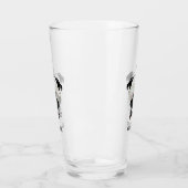 Pug Unicorn | uniek Glas (Links)
