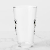 Pug Unicorn | uniek Glas (Rechts)