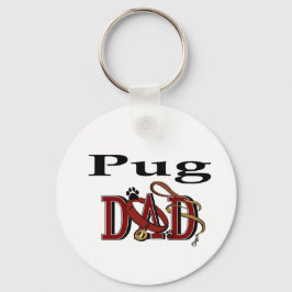 Pug Vader Cadeaus Sleutelhanger
