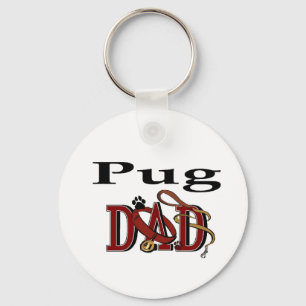 Pug Vader Cadeaus Sleutelhanger