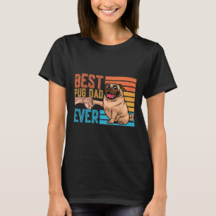 Pug Vader Ever Vaderendag Daddy Papa Pug T-shirt