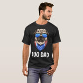 Pug Vader Klassiek 289 T-shirt (Voorkant volledig)