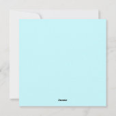 Pug-vakpas Feestdagenkaart (Achterkant)