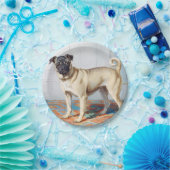 Pug van Conradijn Cunaeus Papieren Bordje (Feest)