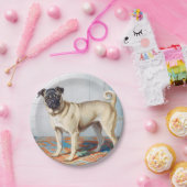 Pug van Conradijn Cunaeus Papieren Bordje (Feest)