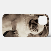 Pug van de koffie Case-Mate iPhone case (Achterkant (horizontaal))