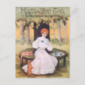 Pug van de Thee van Mazawattee Briefkaart (Voorkant)