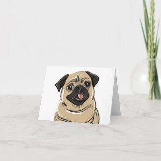 Pug van Fawn de Kaart van de Nota