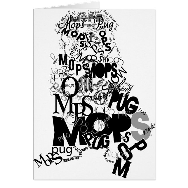 Pug van het type (Voorkant)