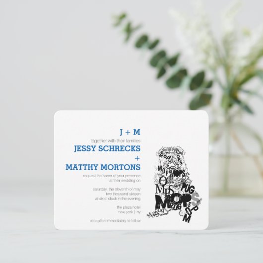 Pug van het type kaart (Staand voorkant)